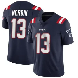 New England Patriots Youth Limited Navy Team Color Vapor Untouchable Jersey (13 Quinn Nordin)