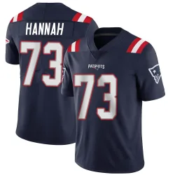 New England Patriots Youth Limited Navy Team Color Vapor Untouchable Jersey (73 John Hannah)