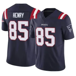 New England Patriots Youth Limited Navy Vapor F.U.S.E. Jersey (85 Hunter Henry)