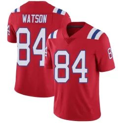 New England Patriots Youth Limited Red Vapor Untouchable Alternate Jersey (84 Benjamin Watson)