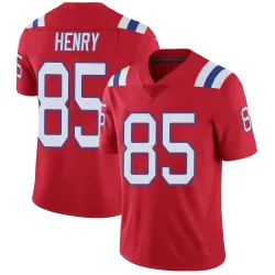 New England Patriots Youth Limited Red Vapor Untouchable Alternate Jersey (85 Hunter Henry)