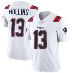 New England Patriots Youth Limited White Vapor Untouchable Jersey (13 Mack Hollins)