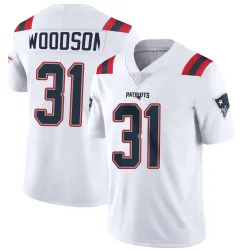 New England Patriots Youth Limited White Vapor Untouchable Jersey (31 Craig Woodson)