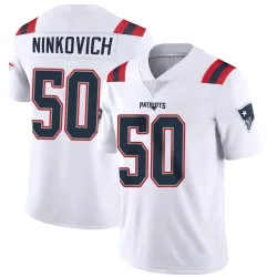 New England Patriots Youth Limited White Vapor Untouchable Jersey (50 Rob Ninkovich)