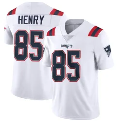 New England Patriots Youth Limited White Vapor Untouchable Jersey (85 Hunter Henry)