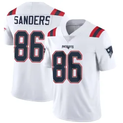 New England Patriots Youth Limited White Vapor Untouchable Jersey (86 Braylon Sanders)